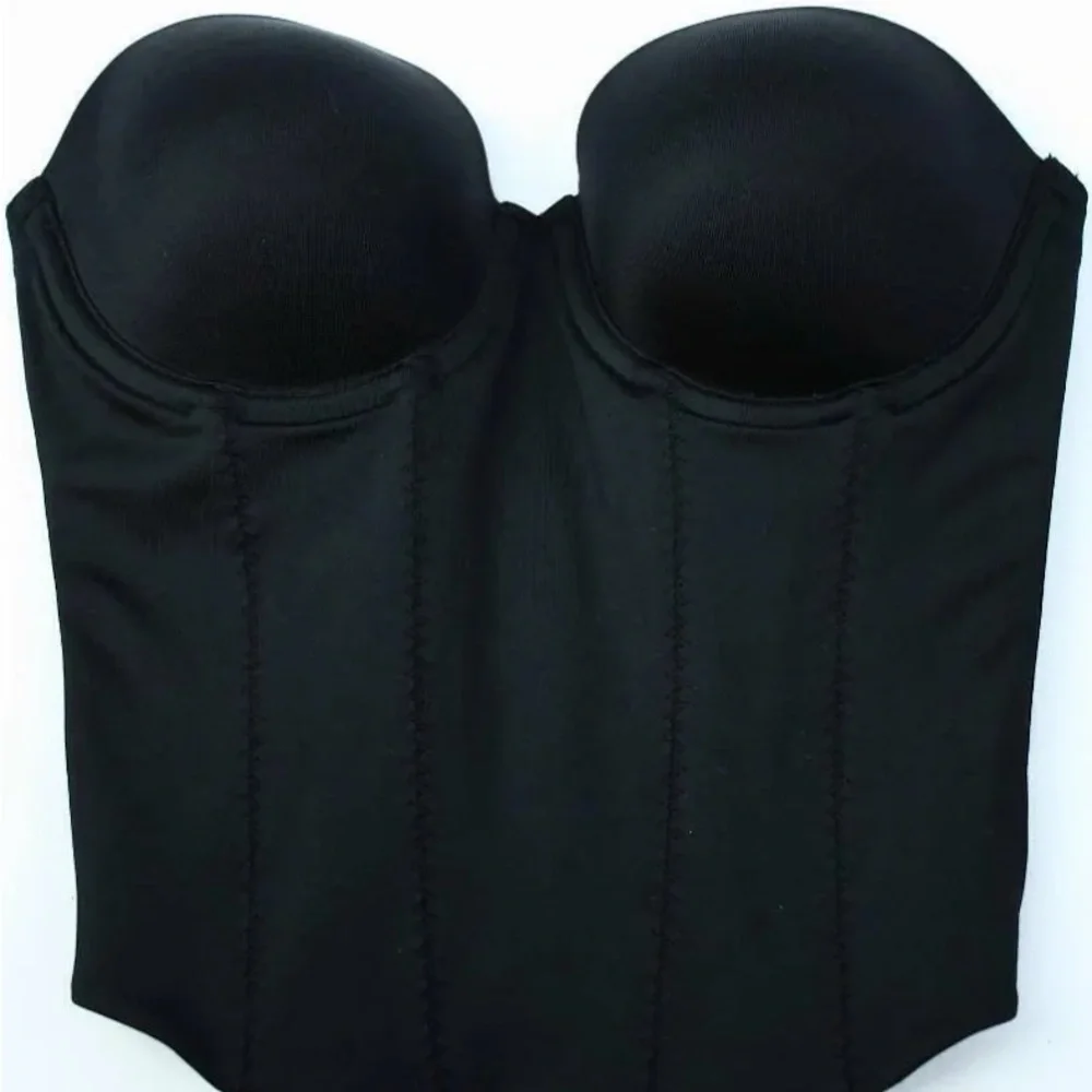 Victoria's Secret Back Off Baby Low Back Bustier Push Up Shapewear 34D - Picture 1 of 6